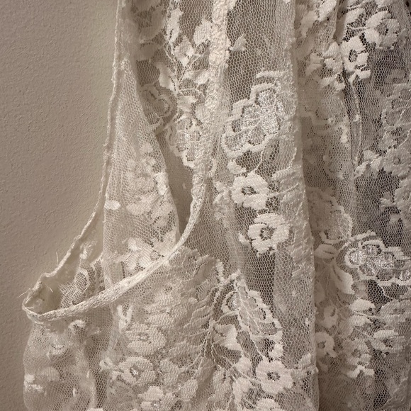 Free People Fly Away Lace Bow Top - Picture 8 of 13